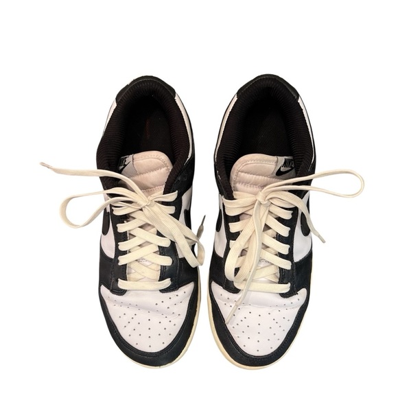 Nike Dunk Low Panda Coconut Vintage Premium White/Black FQ8899-100 Women’s 8.5 - Picture 5 of 13